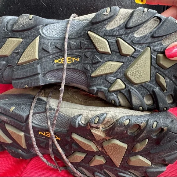 Men's Brown Hiking Shoes - Picture 7 of 8